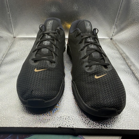 Size 13 Nike Metcon 5 Black Mens Comfort Lace-Up Running Shoes CJ5613-991‎